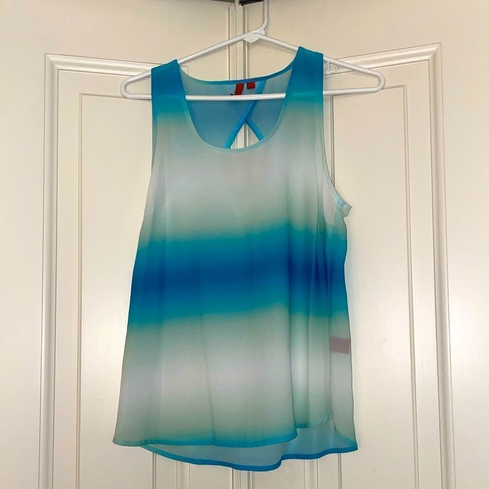 Ombre Blue Tank